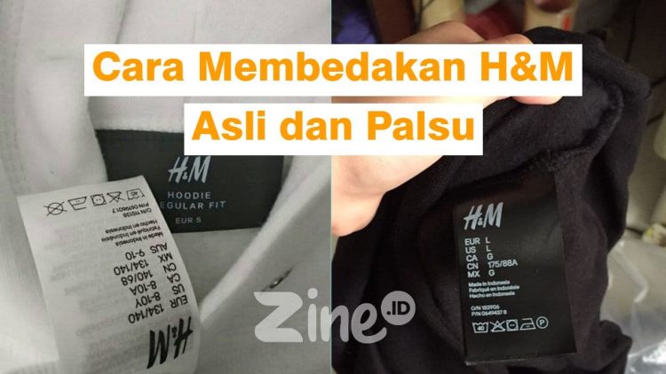 Cara Membedakan H&M Asli dan Palsu