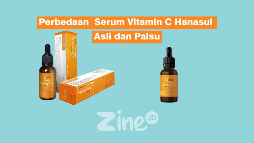 Perbedaan Serum Vitamin C Hanasui Asli dan Palsu