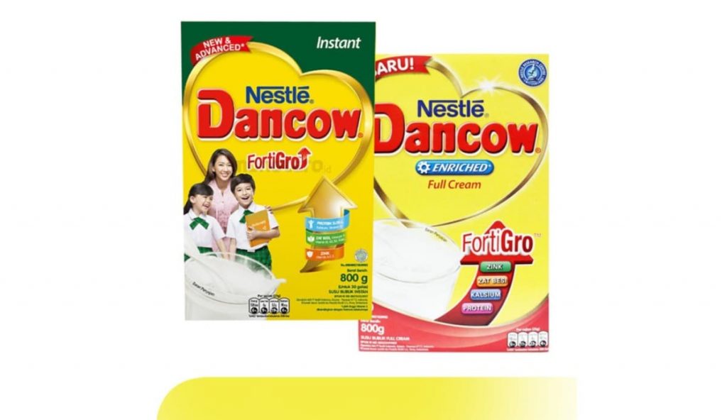 perbedaan susu dancow full cream fortigro dan enriched