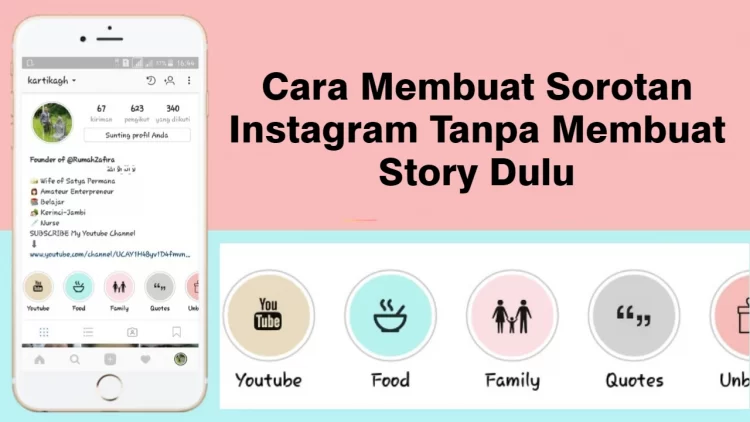 Cara Membuat Sorotan Instagram Tanpa Membuat Story Dulu