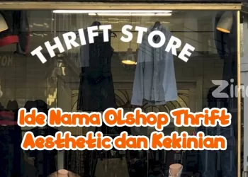 Nama Olshop Thrift Aesthetic