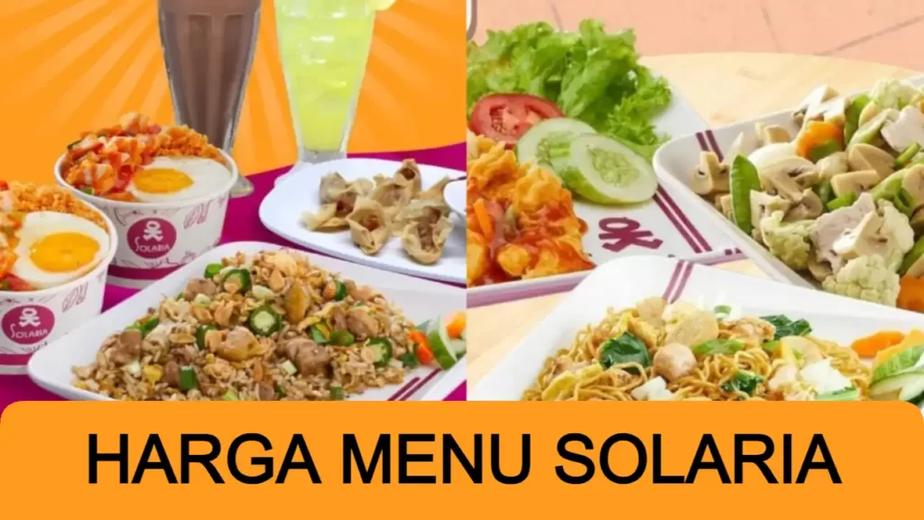 harga menu solaria