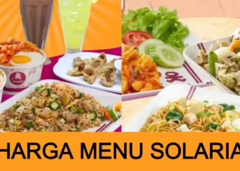harga menu solaria